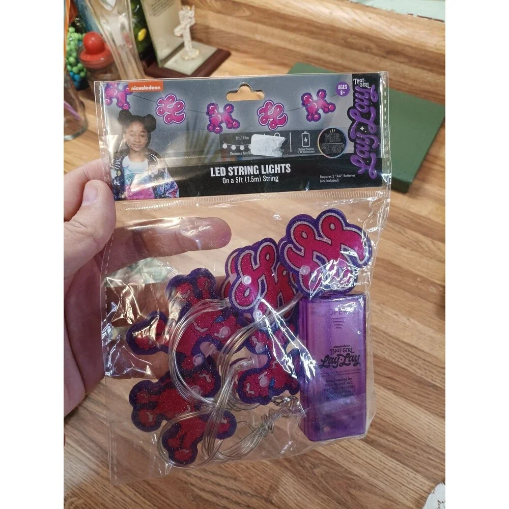 Nickelodeon That Girl Lay Lay LED 5 Foot String Lights Battery Operated